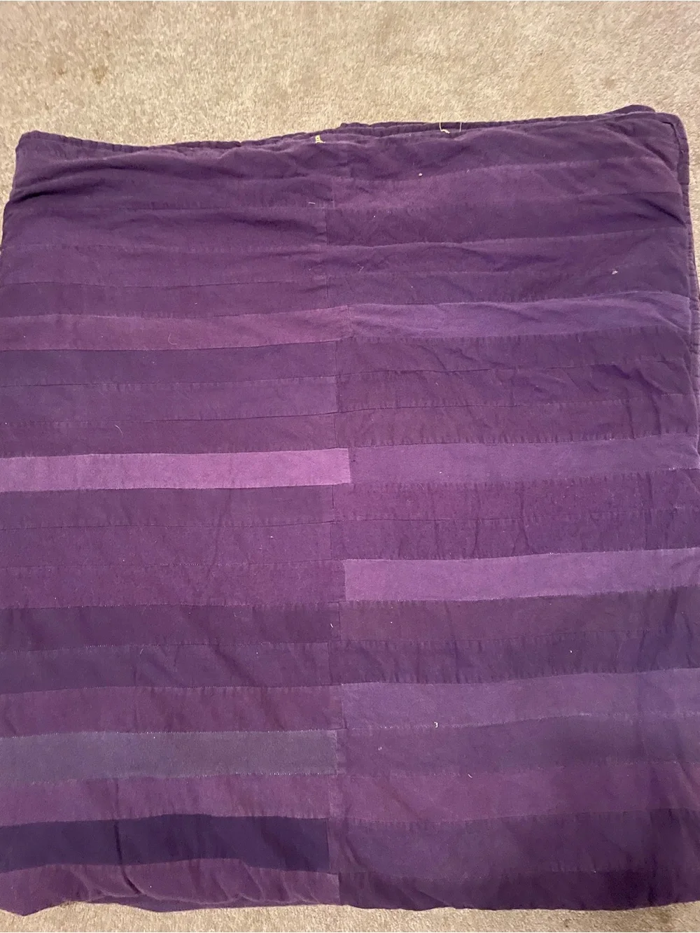 Crown Royal Purple Striped Comforter